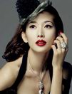 林志玲红唇诠释奢华珠宝