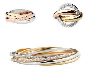 “十分有趣的奢侈品”——卡地亚三环钻石戒指