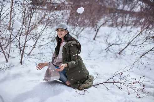 “渔”2018秋冬“踏雪寻梅”新品大片发布