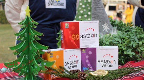 Astaxin虾青素受邀出席瑞典大使馆圣诞市集,分享北欧纯天然健康理念