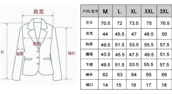 XL是多大尺码 女装xl和男装xl对应的尺寸是多少