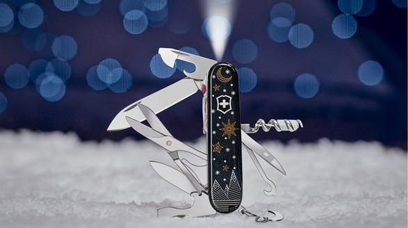 Victorinox维氏推出2021照明攀登者冬季魔力特别版瑞士军刀