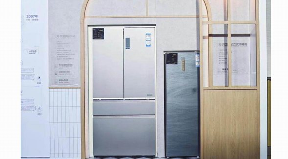 海尔风冷冰箱推出“无风”科技：冻肉30天不流血水