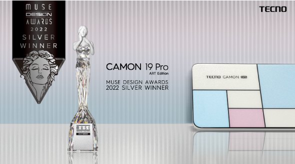 科技致敬艺术！传音TECNO CAMON 19 Pro 艺术款荣获美国MUSE设计奖银奖