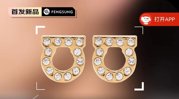 菲拉格慕Ferragamo Bijoux 2023春夏新品金色耳环，女性展现个人魅力的完美选择