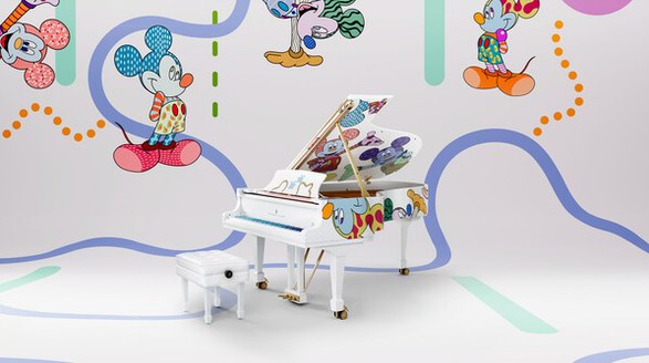 施坦威携手迪士尼推出米奇限量版钢琴 用音乐庆祝百年迪士尼传奇
