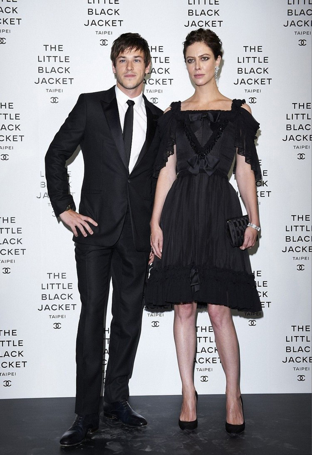 Gaspard Ulliel和Anna Mouglalis 亮相香奈儿Chanel The Little Black Jacket&rdquo台北影展