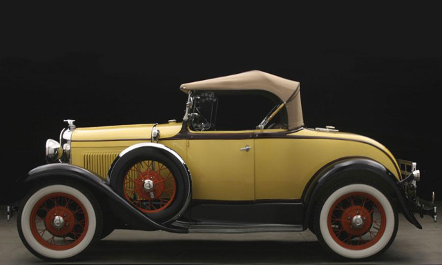 1930年款福特Model A roadster 古董车