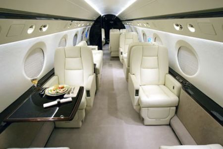 Gulfstream G650机舱内部
