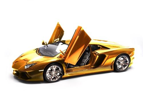 兰博基尼LP700-4黄金版模型售价350万欧元