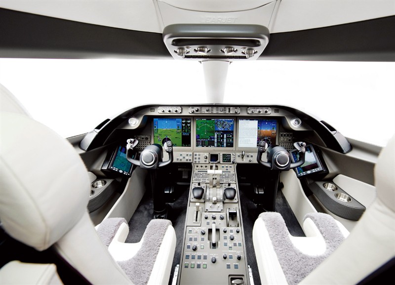 Bombardier Learjet 85：庞巴迪商务喷气机里尔85内饰