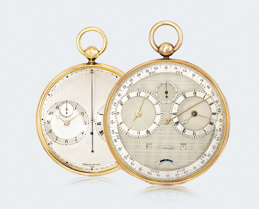 最昂贵的怀表：宝玑Breguet古董表 钟表大师Abraham-Louis Breguet亲自设计