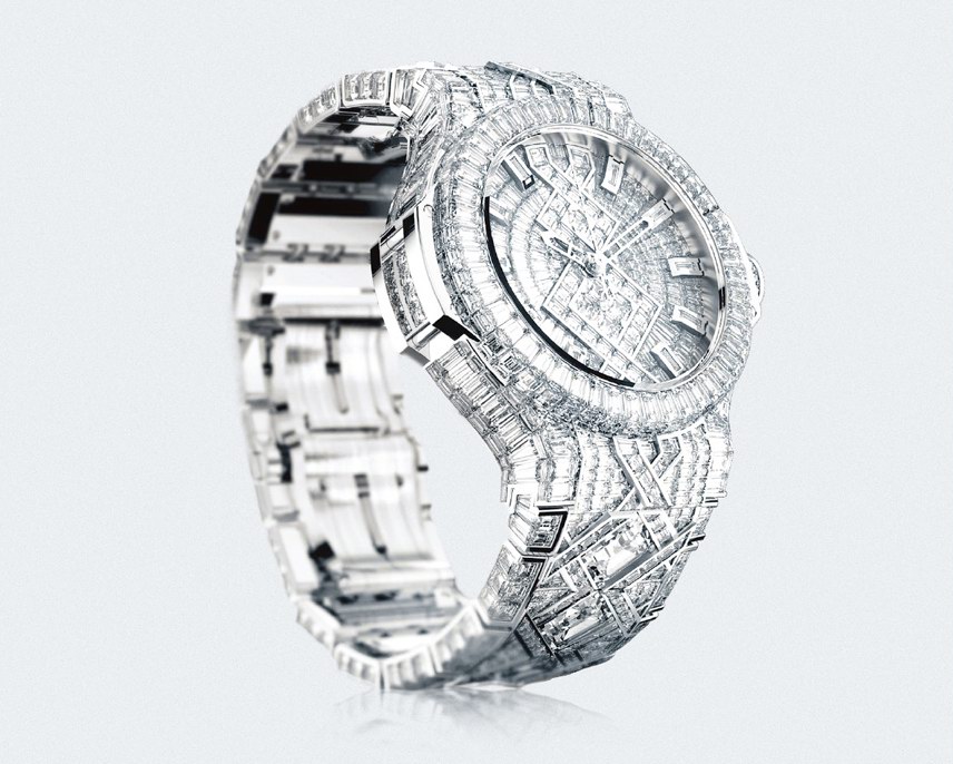 宇舶表Hublot“五百万美元”奢华钻石表称霸巴塞尔钟表珠宝展