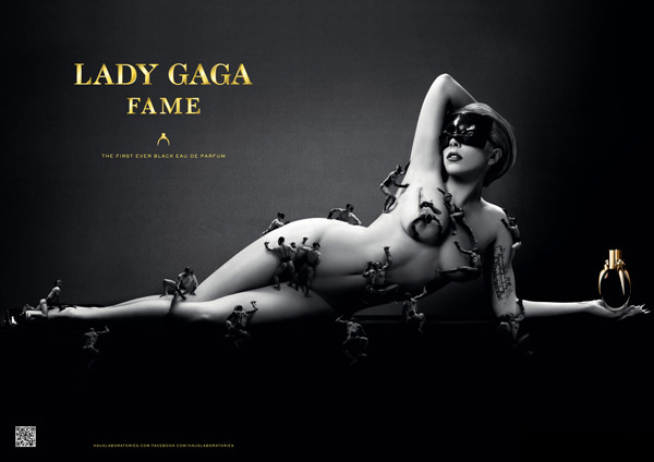 Steven Klein掌镜，Lady Gaga首款个人香水「Fame」广告大片曝光
