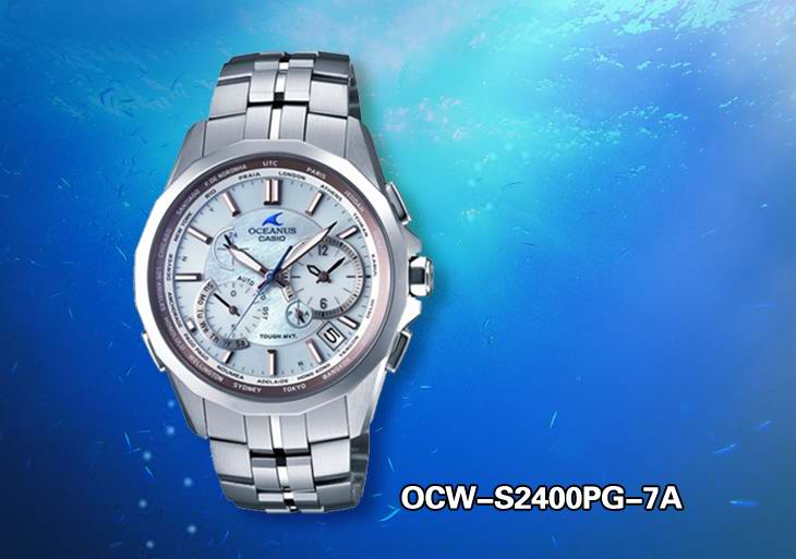 OCW-S2400腕表，卡西欧OCEANUS海神腕表新旗舰