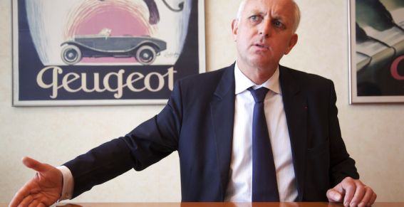 法国标致雪铁龙公司(PSA Peugeot Citroen)董事长蒂埃里·布吉奥特(Thierry Peugeot)