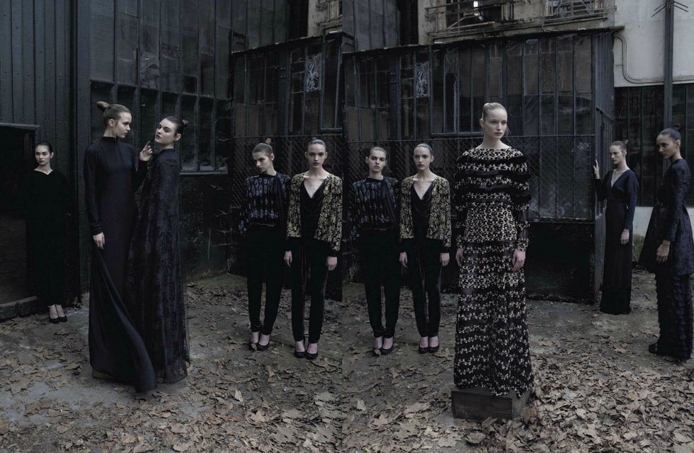 Valentino（瓦伦天奴）2012秋冬高级定制Haute Couture系列广告大片