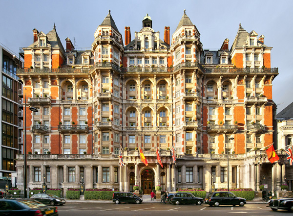 酒店 (mandarin oriental hyde park, london) 是伦敦最著名的地标