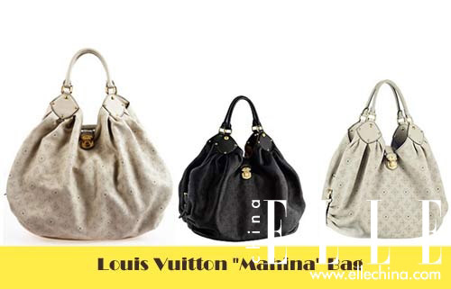 米兰达-可儿的Louis Vuitton“Mahina”超大手提包