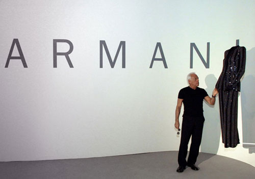 Giorgio Armani75岁生日快乐