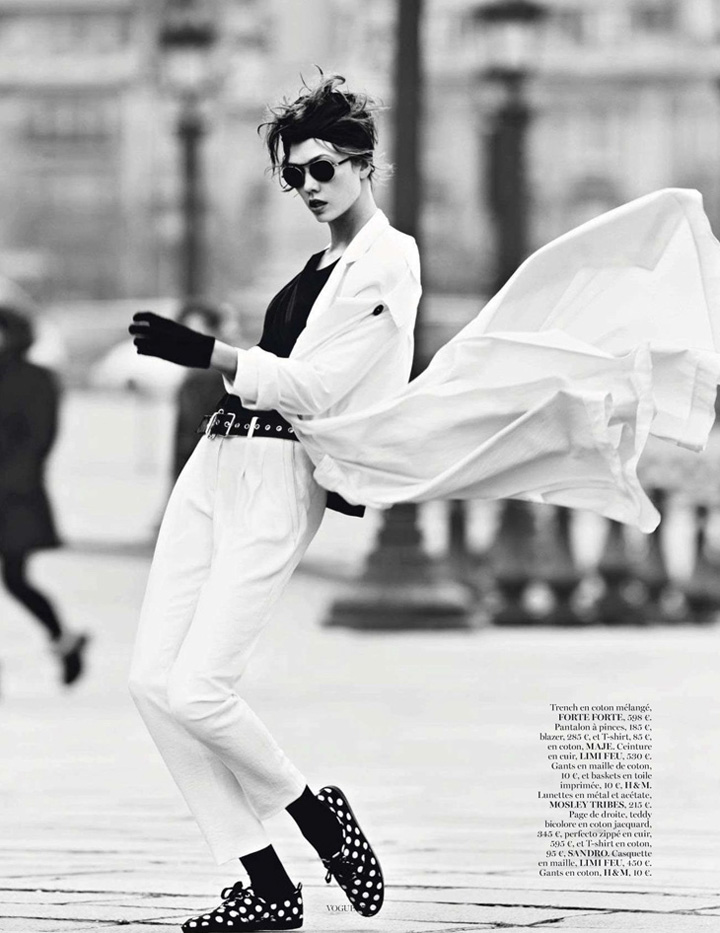 Karlie Kloss《Vogue》法国版2013年3月号