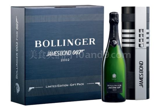 Bollinger 007特别纪念版珍藏香槟礼盒