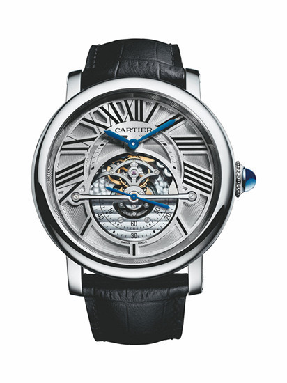 Rotonde de Cartier Astrorégulateur天体恒定重心装置手表