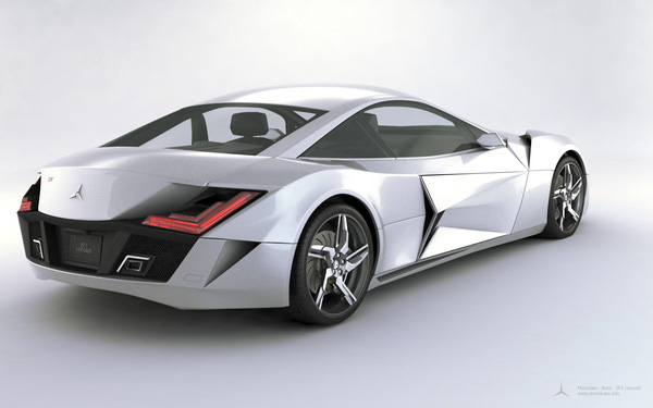 奔驰「SF1 Concept」概念超跑设计受欢迎