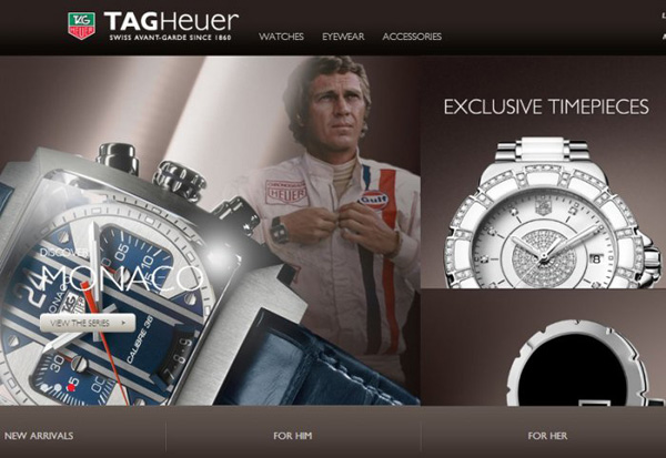 TAG Heuer（豪雅）推出首个在线专卖店