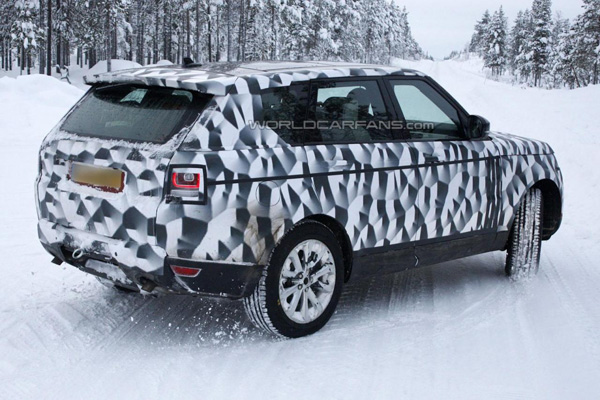 路虎2014款 Range Rover Sport 最新谍照