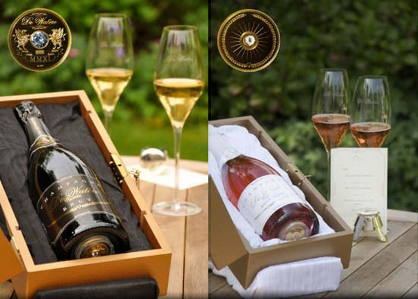 De Watère打造全球最昂贵香槟 售价超4万美金