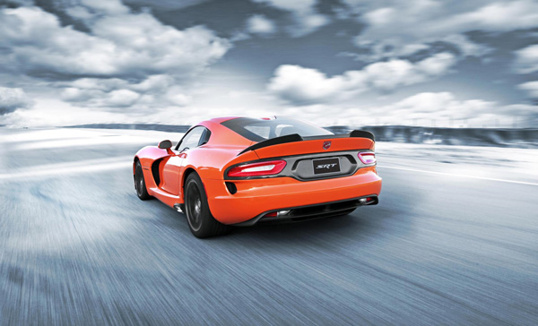 道奇2014款SRT Viper TA橙色限量版将亮相纽约