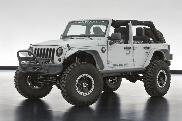 Jeep发布六款概念车 越野性能全面提升