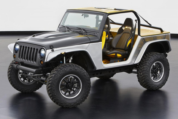 Jeep发布六款概念车 越野性能全面提升