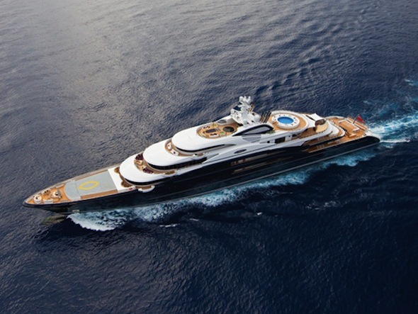 2012年全球十大超级私人游艇-西瑞号（Serene）超级游艇