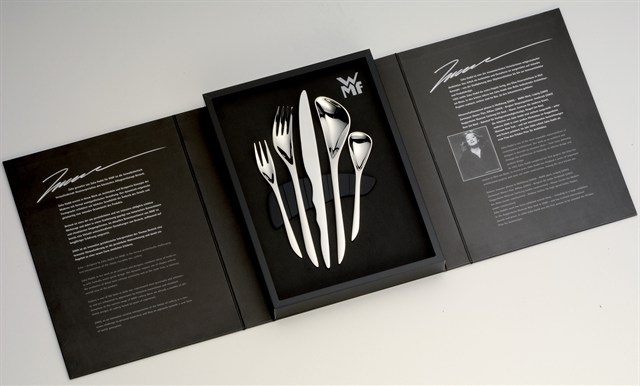 极具动感的Zaha刀叉餐具 德国厨具品牌WMF艺术打造